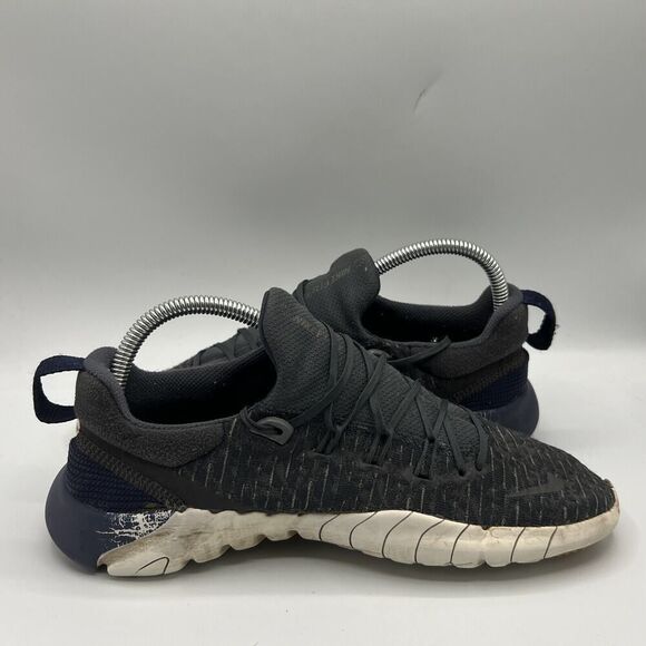 Nike Mens Free Run RN 5.0 Next Nature Anthracite / Dark Blue Size 7 Womens 8.5 - Picture 6 of 10